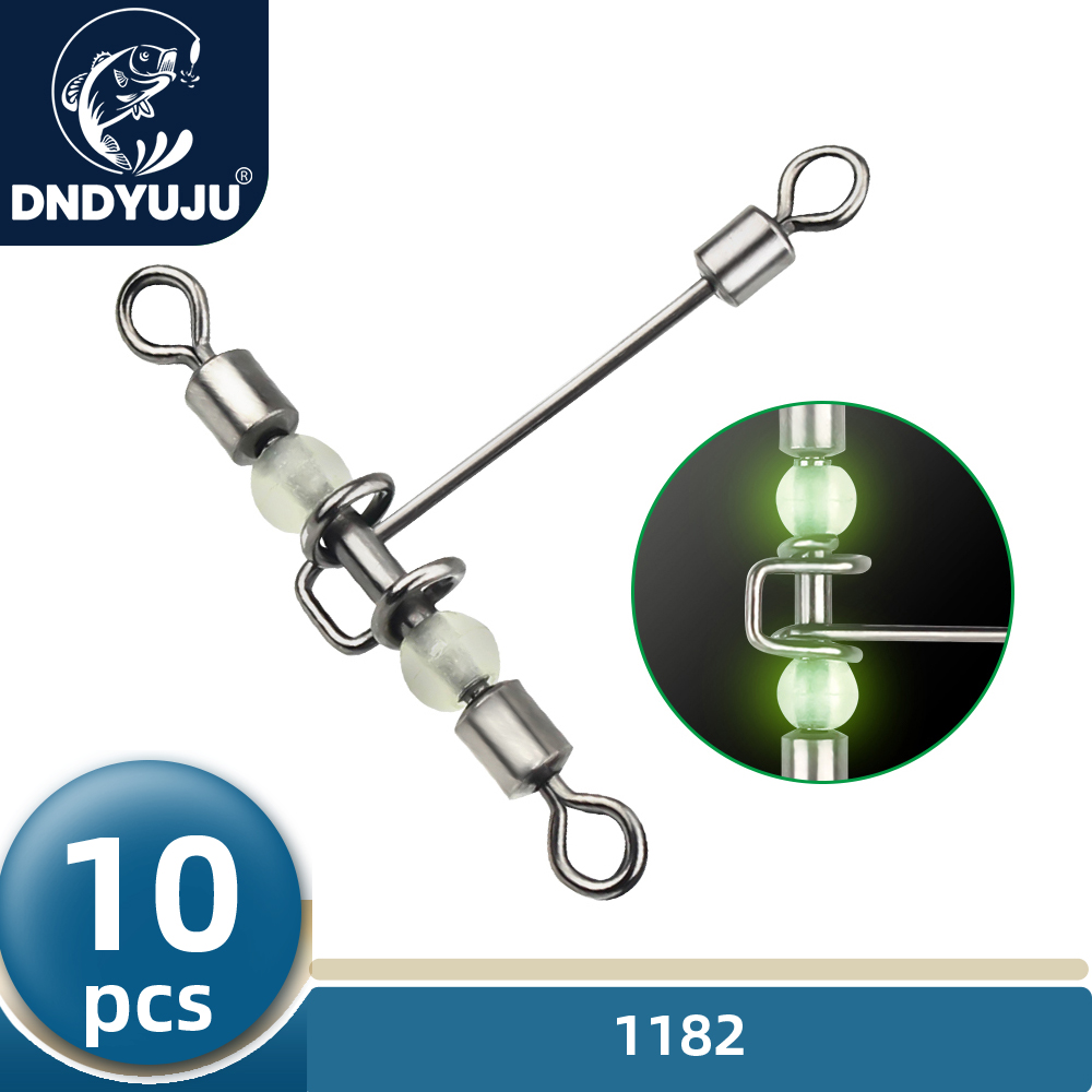 DNDYUJU 10pcs 3way 빛나는 T 자형 크로 - Fishing Hook Assortment 리뷰 및 가격
