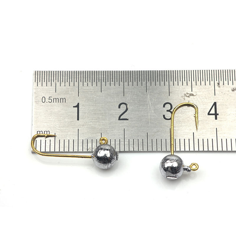 10개/세트 마이크로 지그 헤드 낚시 바늘 1g-5g  - Fishing Hook Offset 리뷰 및 가격