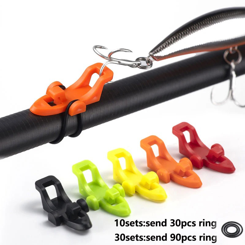 10-30개 낚싯대 훅 키퍼 루어 미끼 홀더 루어 액세 - Fishing Hook Box 리뷰 및 가격